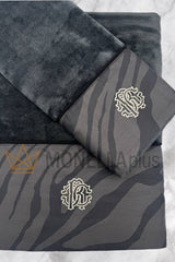 Towel Set 2 Pieces Macro Zebrage Roberto Cavalli