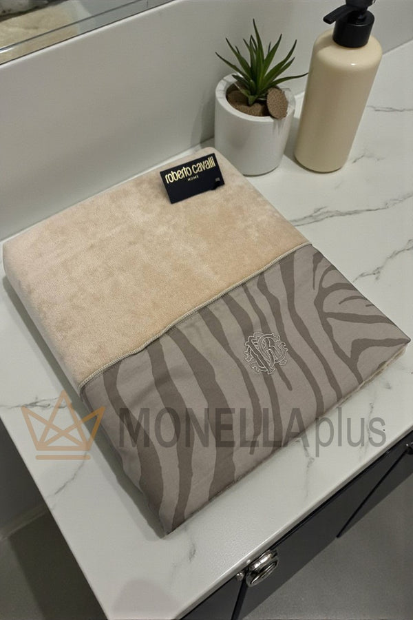 Toalla macro zebrage Roberto Cavalli