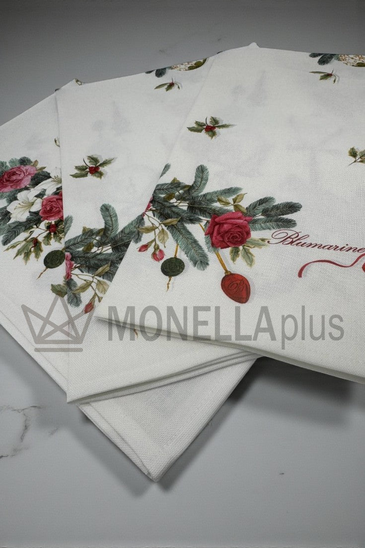 Σετ 3 πετσέτες κουζίνας Merry Decor 50x70 Blumarine