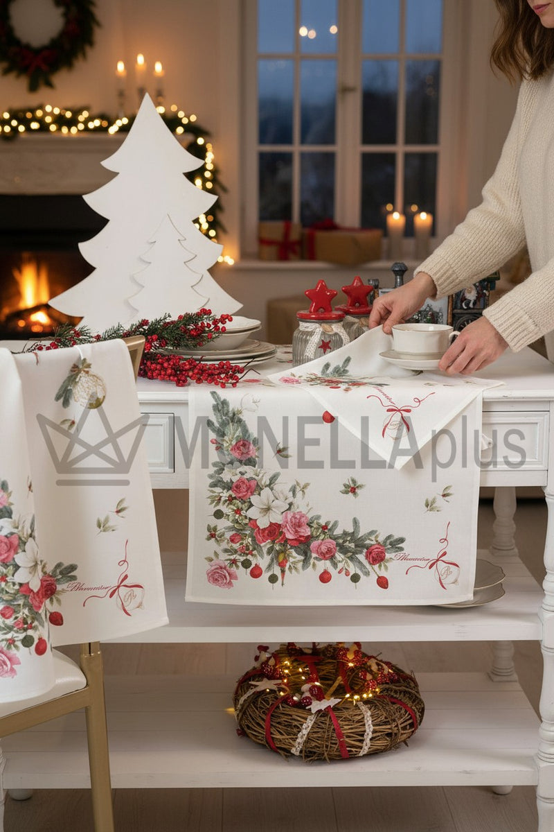 Σετ 3 πετσέτες κουζίνας Merry Decor 50x70 Blumarine