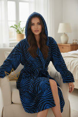 Μπουρνούζι με Κουκούλα MIRROR ZEBRA ROBERTO CAVALLI