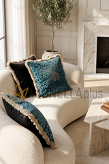 Cuscino Monogram Velvet Roberto Cavalli
