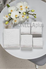 Zestaw ręczników monogram 5 szt. Blumarine