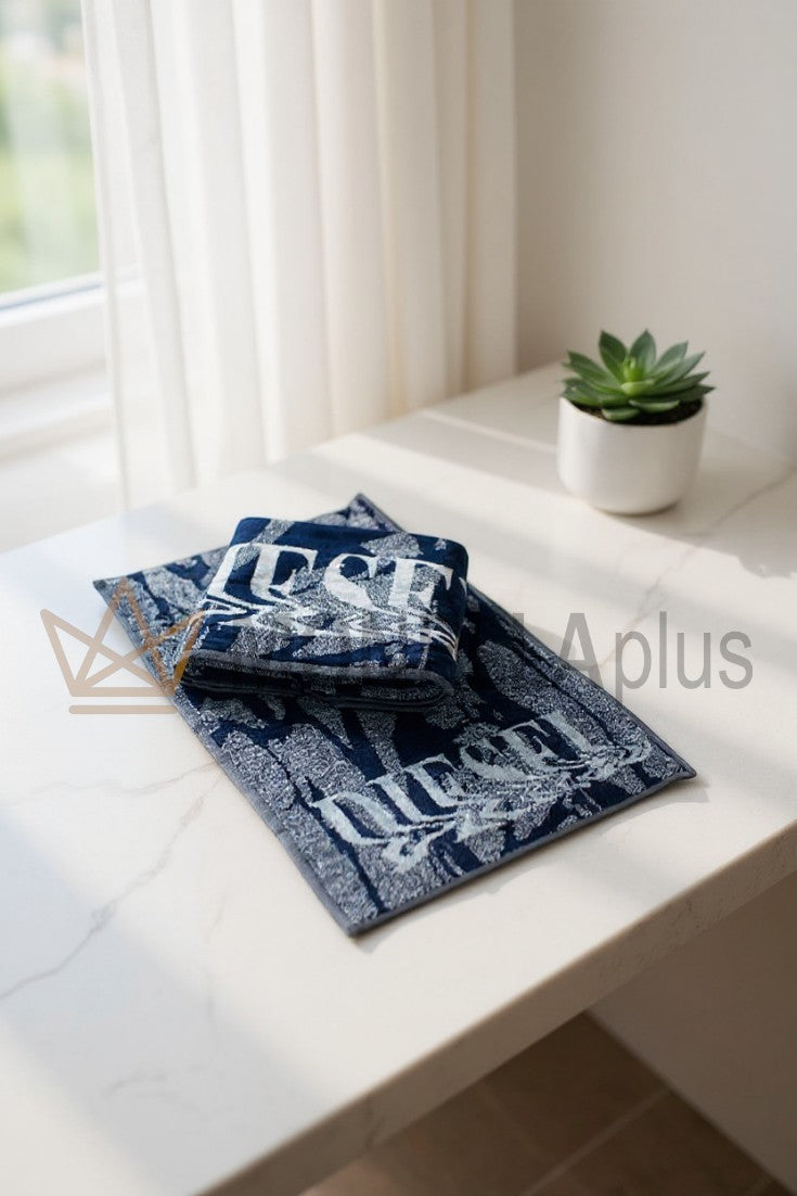 Ζευγάρι πετσετών New Liquid Logo Diesel