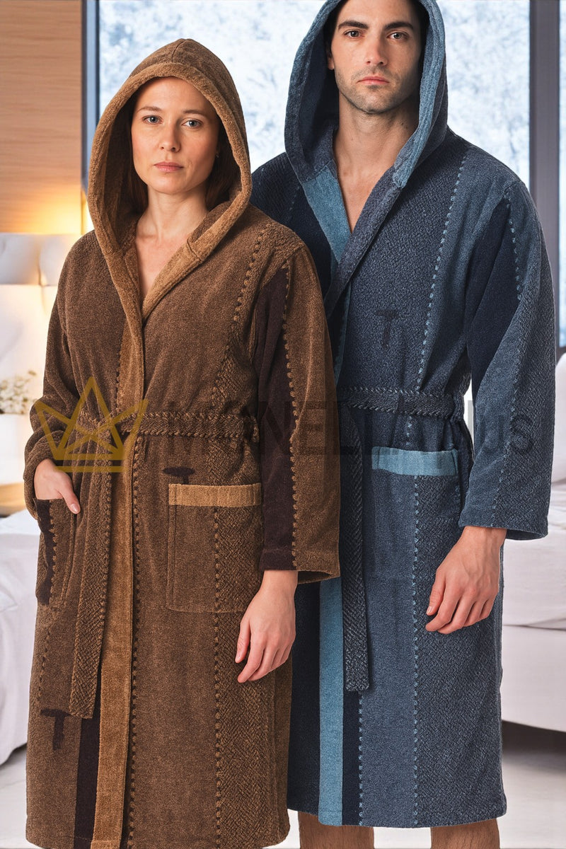 Μπουρνούζι με κουκούλα New Tweed Trussardi 2010530