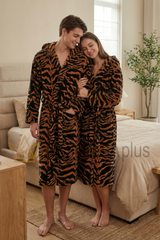 Accappatoio Con Cappuccio Painted Tiger