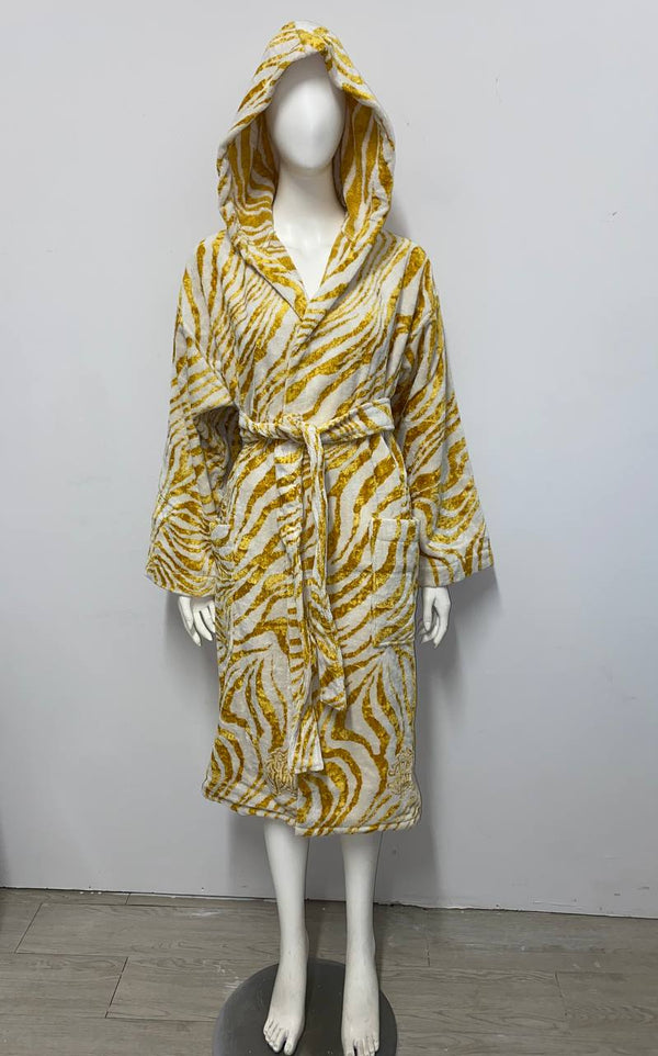 Bata con capucha Zeb Gold ROBERTO CAVALLI 2007000