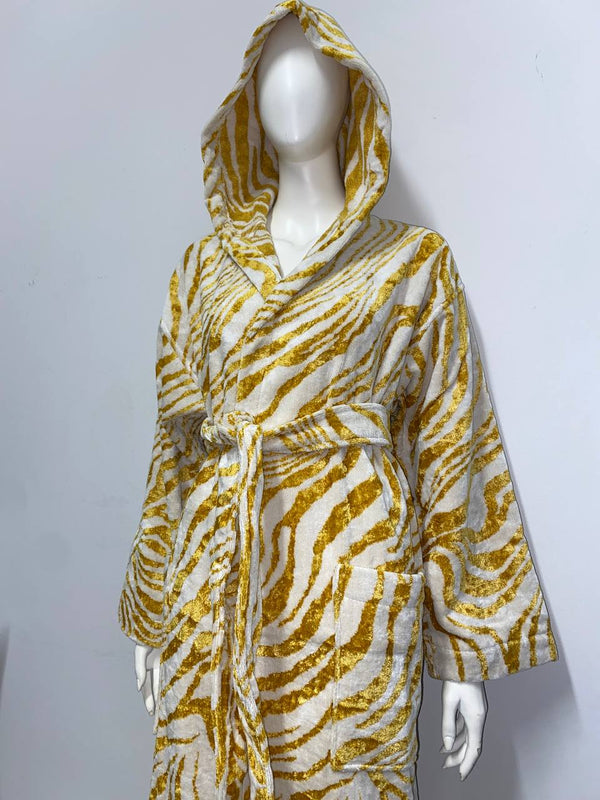 Bata con capucha Zeb Gold ROBERTO CAVALLI 2007000