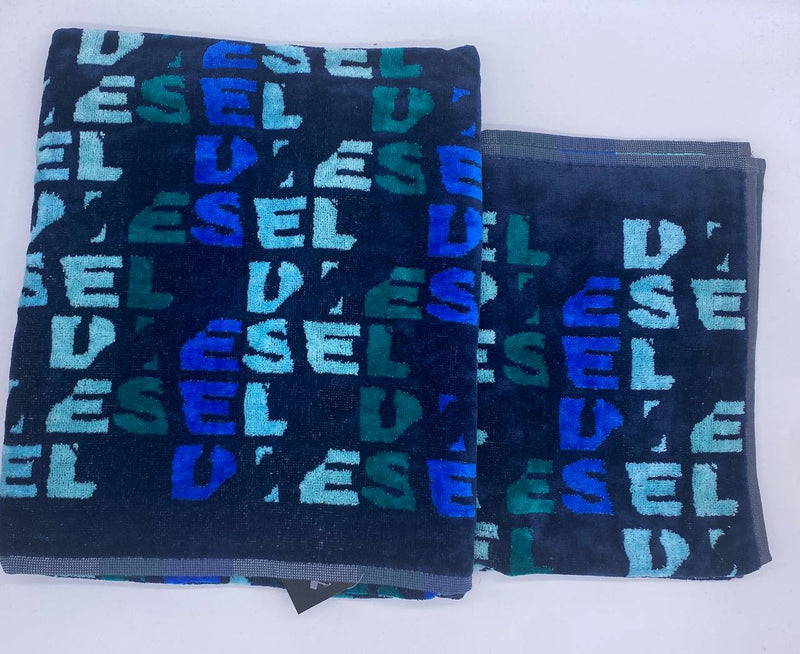 Пара полотенец Ripped Logo Diesel