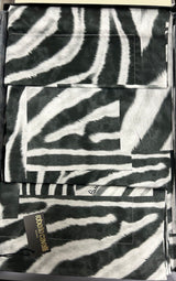Juego de cama con funda nórdica Zebra Patch Roberto Cavalli 2009756