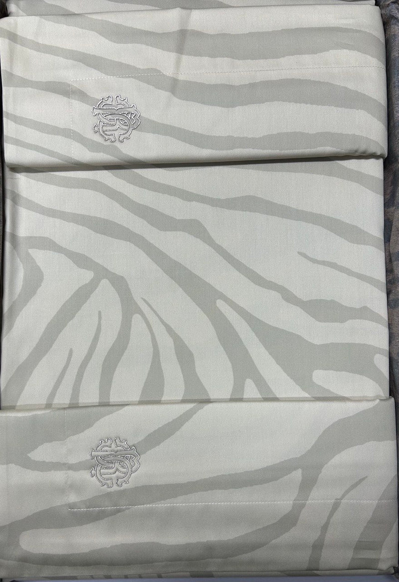 Macro Zebrage Çift Kişilik Nevresim Takımı Roberto Cavalli
