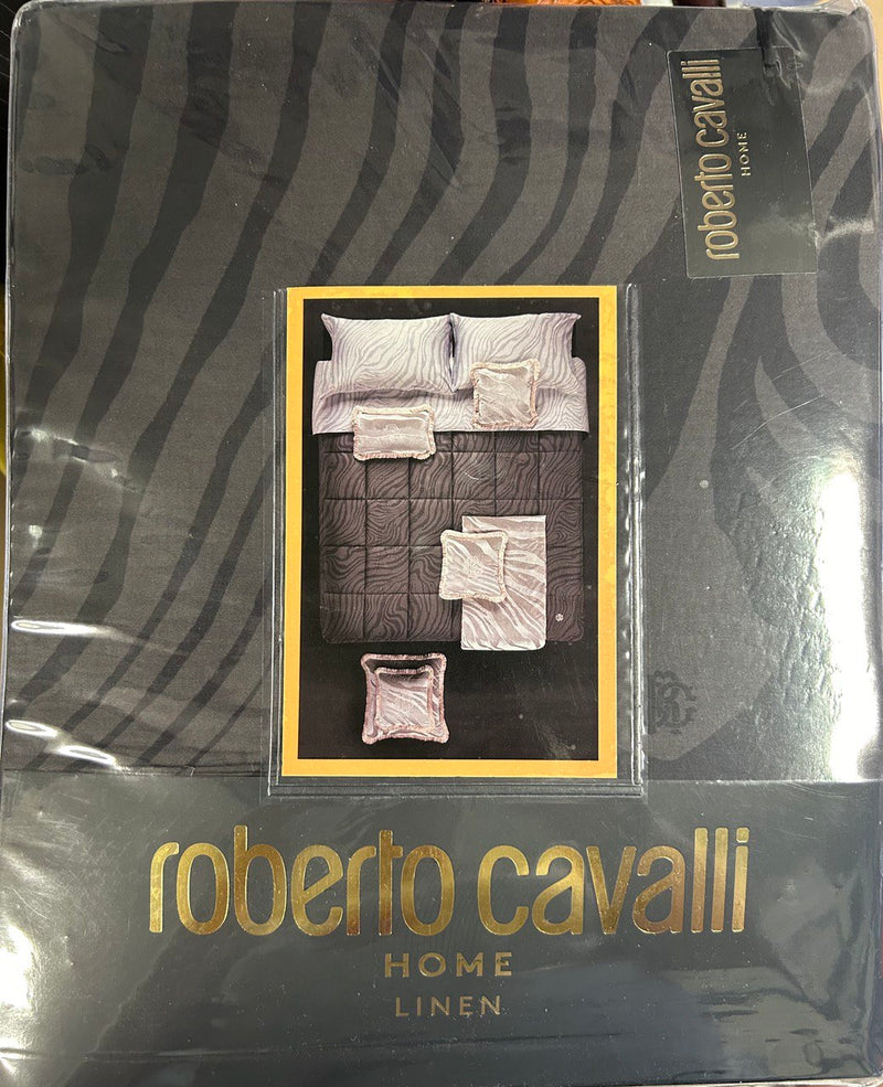 Macro Zebrage Çift Kişilik Nevresim Takımı Roberto Cavalli