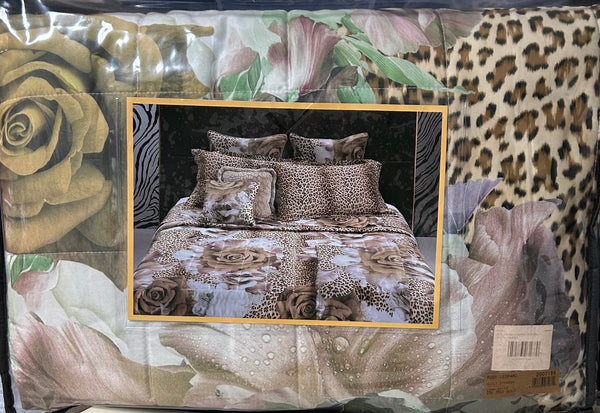 Manta doble luz Rose Leopard Roberto Cavalli 2007184
