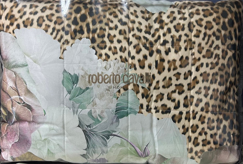 Copriletto matrimoniale Rose Leopard Roberto Cavalli 2007184