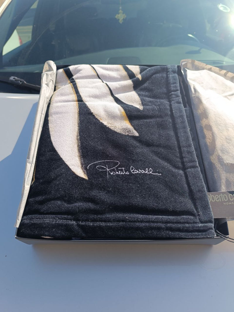 RAY OF GOLD Towel Roberto Cavalli