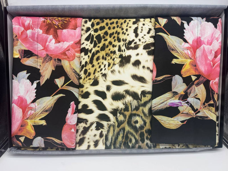 Completo lenzuola Rosamare Roberto Cavalli