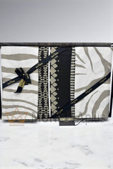 Juego de sábanas completo Frame Zebrage Roberto Cavalli