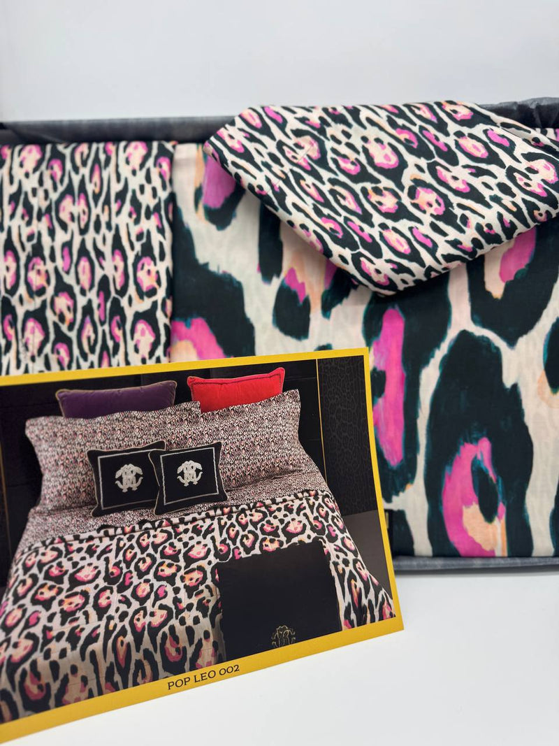 Completo Copripiumino Pop Leo Roberto Cavalli