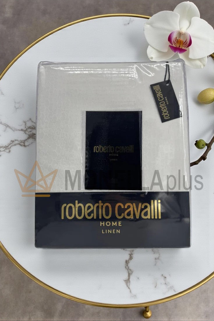 CONJUNTO DCSET DE PÍTON BRANCO PARURE Roberto Cavalli