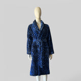 Župan s šálovým límcem MIRROR ZEBRA <tc>Roberto Cavalli</tc>