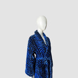Župan s šálovým límcem MIRROR ZEBRA <tc>Roberto Cavalli</tc>