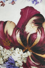 Kostkovaný Floris hedvábí Roberto Cavalli