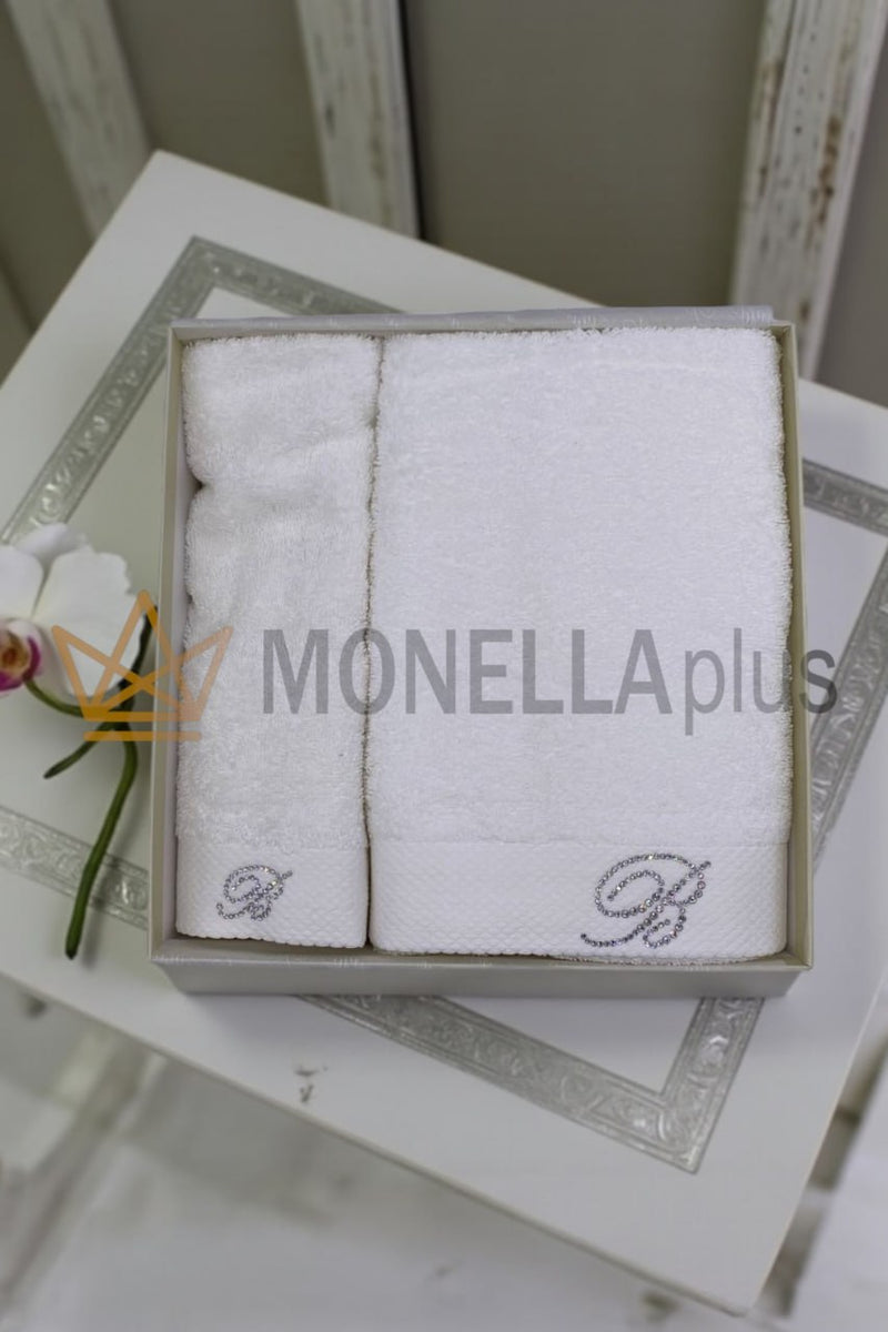 Towel Set 2 Pieces Wellness Blumarine