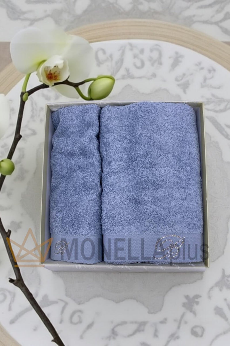 Towel Set 2 Pieces Wellness Blumarine