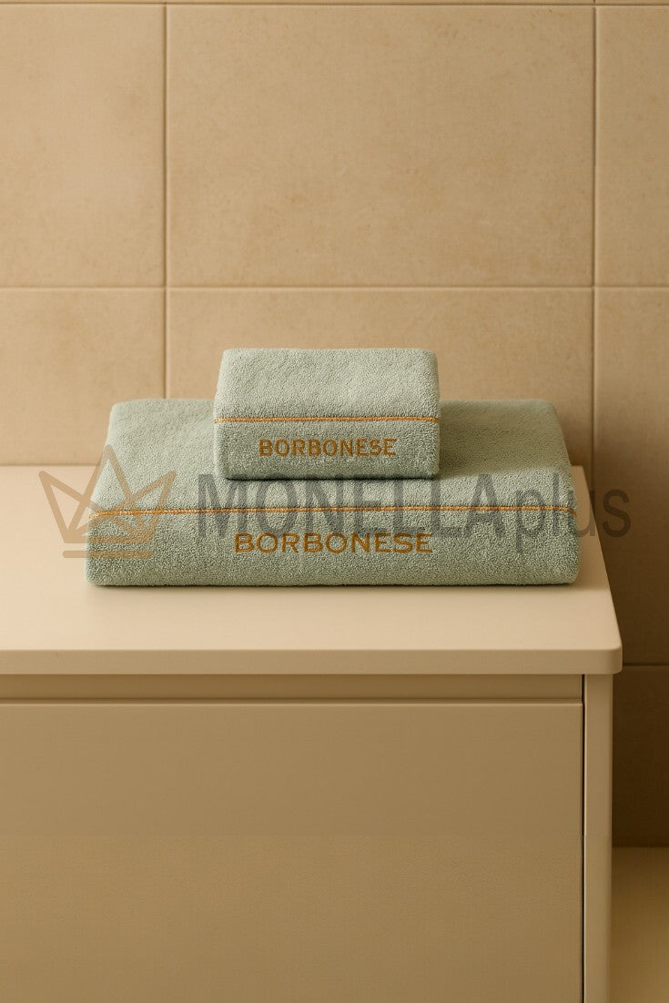Pair of Fine Op Borbonese Towels