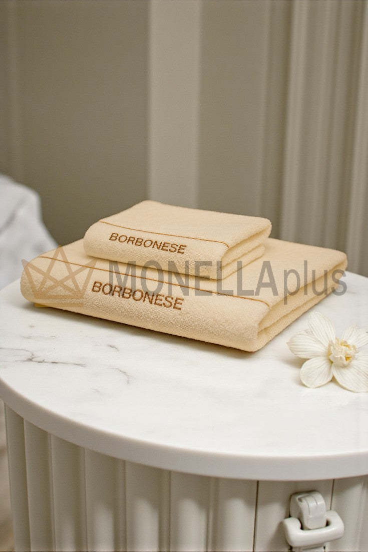 Pair of Fine Op Borbonese Towels