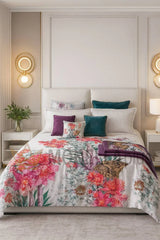 Conjunto completo de capa de edredão UNDERSEA DCSET Roberto Cavalli