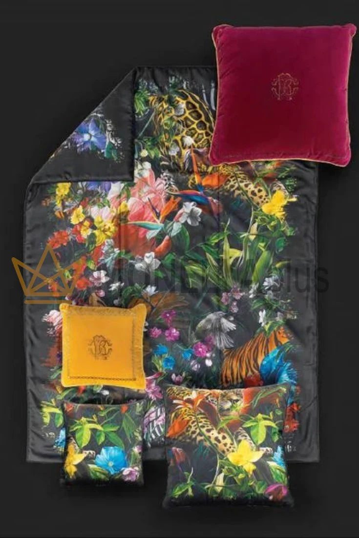 PLAID PARADISE SILK Roberto Cavalli