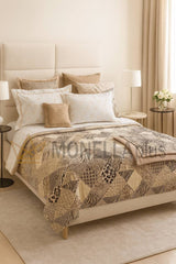 غطاء سرير لصقة جلد Roberto Cavalli