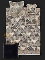 غطاء سرير لصقة جلد Roberto Cavalli