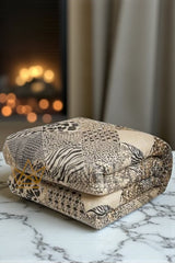 غطاء سرير لصقة جلد Roberto Cavalli