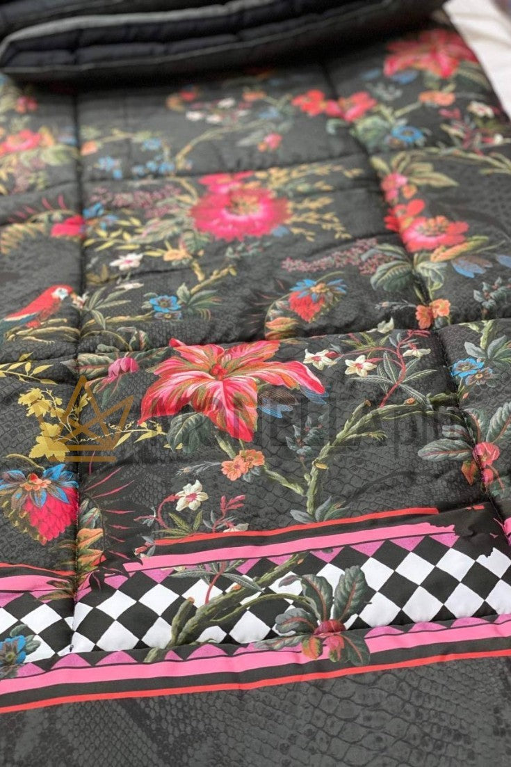 Roberto Cavalli  Couvre-lit matelassé Botanic