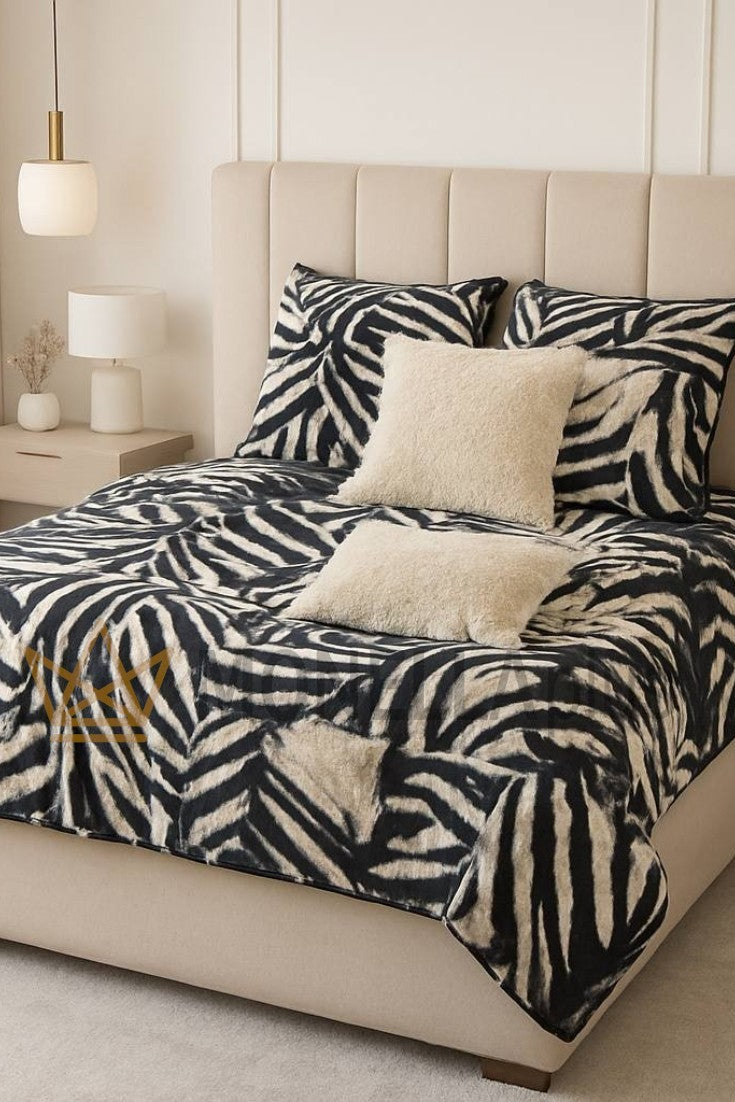 Tagesdecke mit Zebra-Patch Roberto Cavalli 2009758