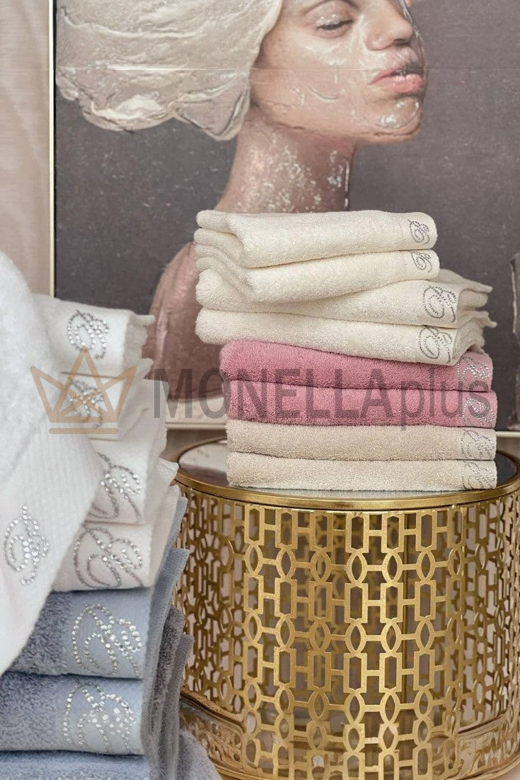 Towel set 5 pieces Wellness Blumarine