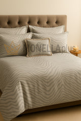 Conjunto completo de capa de edredão MACRO ZEBRAGE DCSET Roberto Cavalli