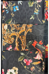 Σετ παπλωματοθήκης Frame flowers Roberto Cavalli