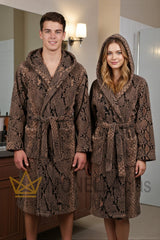 Pitone Roupão com Capuz Roberto Cavalli