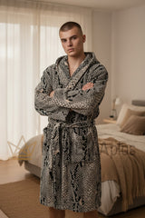 Pitone Roupão com Capuz Roberto Cavalli