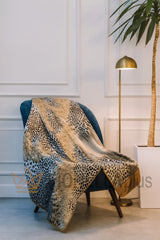 Kostkovaná deka Wild Ray 130x180 Roberto Cavalli