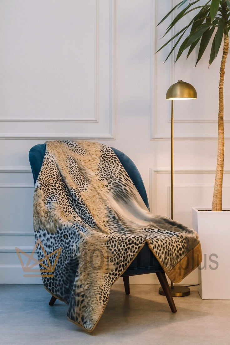 Kostkovaná deka Wild Ray 130x180 Roberto Cavalli