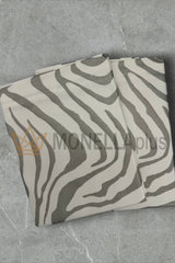 Set 2 Tovagliette 45×45 Platinum Zebrage Roberto cavalli