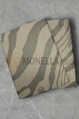 Set 2 Tovagliette 45×45 Platinum Zebrage Roberto cavalli