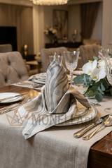 Set 2 Tovagliette 45×45 Platinum Zebrage Roberto cavalli