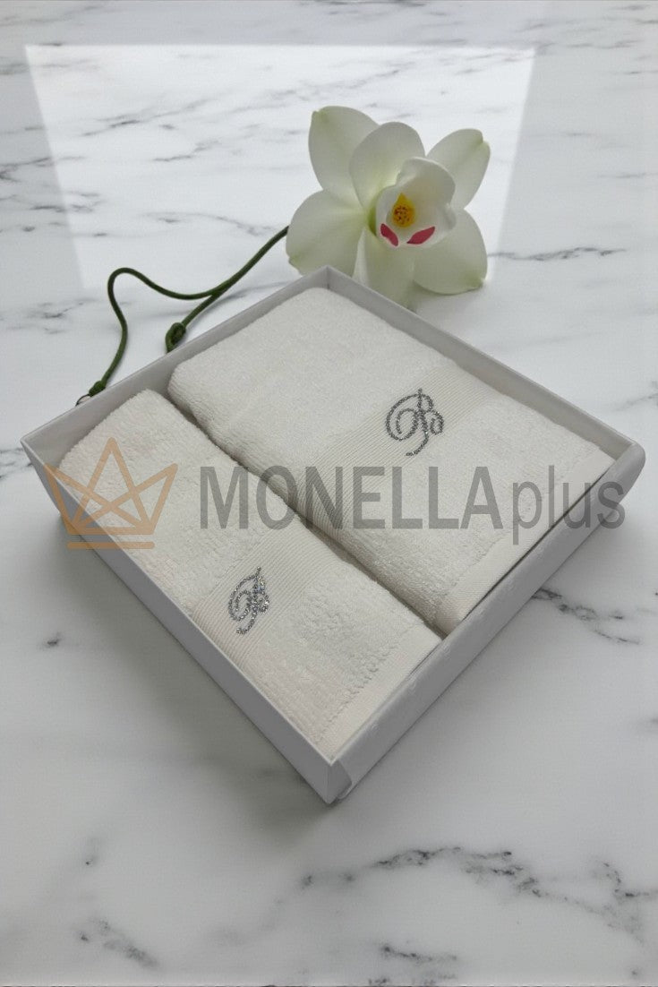 Conjunto de 2 toalhas de mão despertar Blumarine