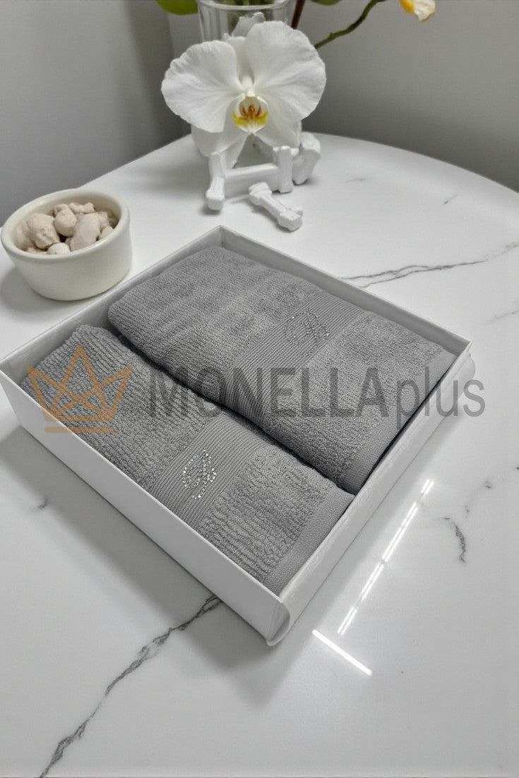 Conjunto de 2 toalhas de mão despertar Blumarine