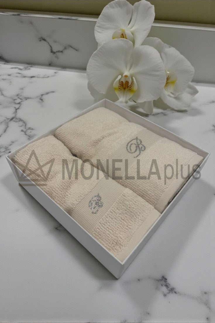 Conjunto de 2 toalhas de mão despertar Blumarine